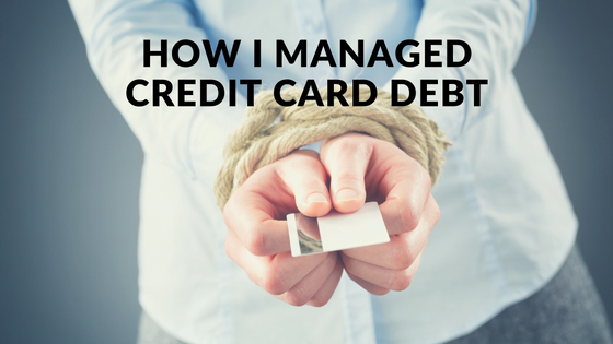How I managed credit card debt